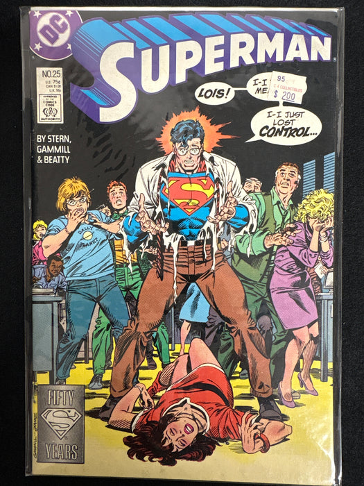 Superman # 25  FN/VF (7.0)