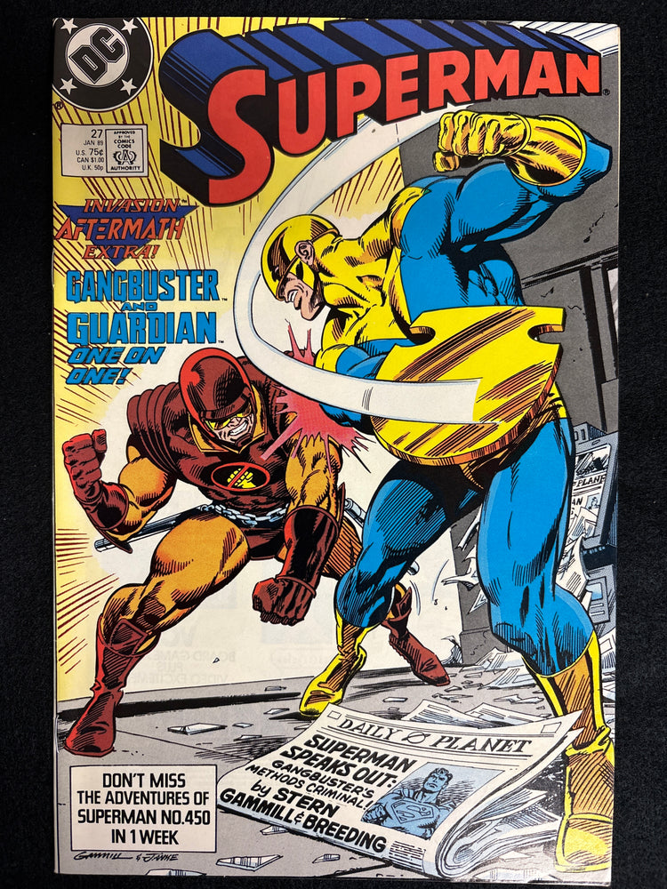 Superman # 27  NM (9.4)