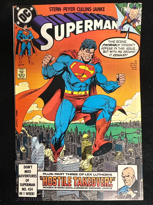 Superman # 31  NM- (9.2)