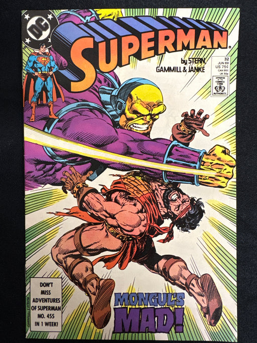 Superman # 32  VF+ (8.5)