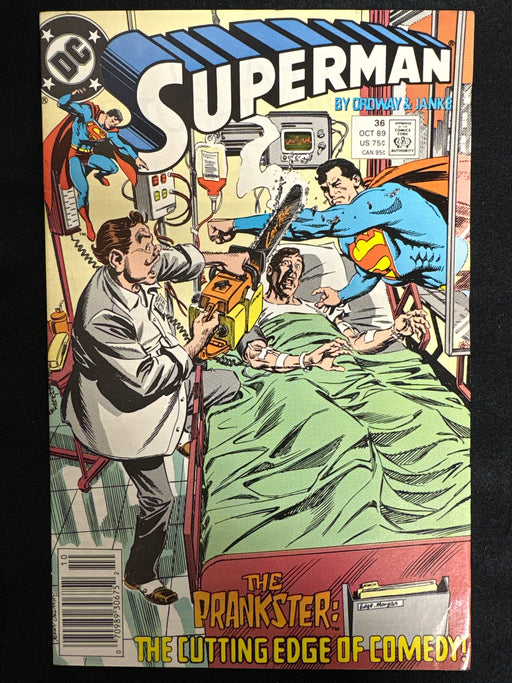Superman # 36 Newsstand NM- (9.2)