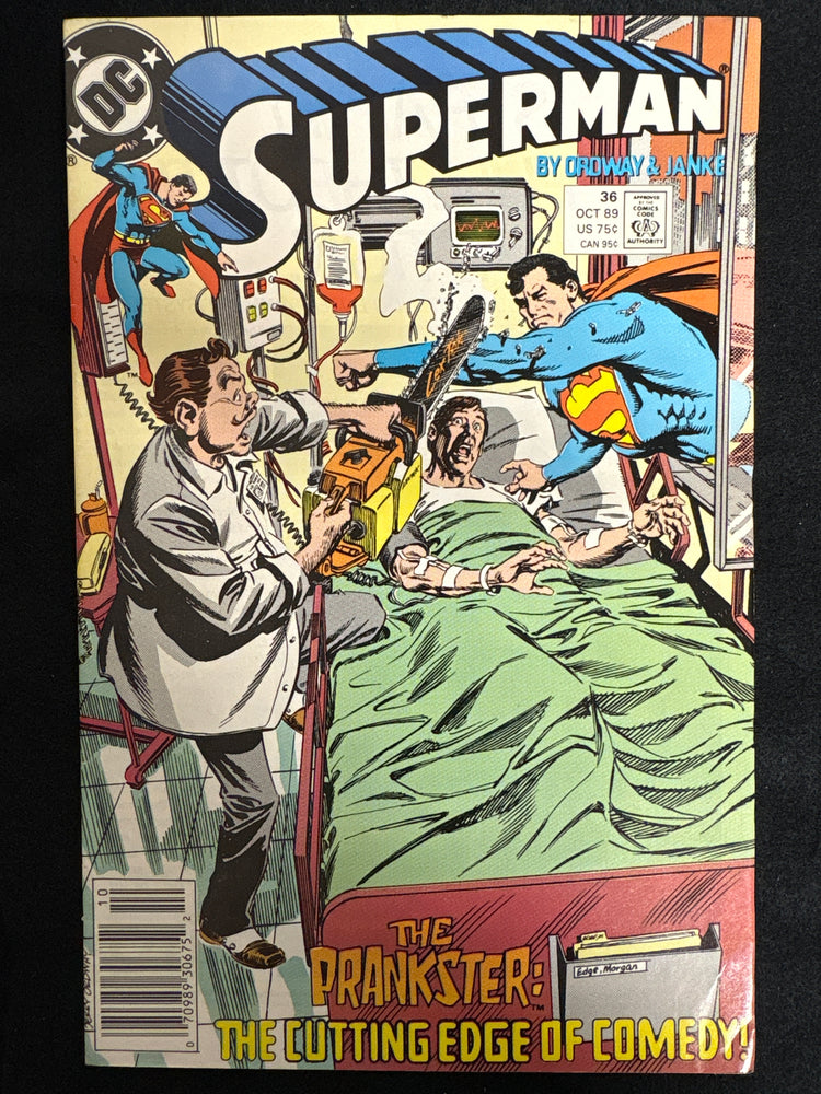 Superman # 36 Newsstand NM- (9.2)