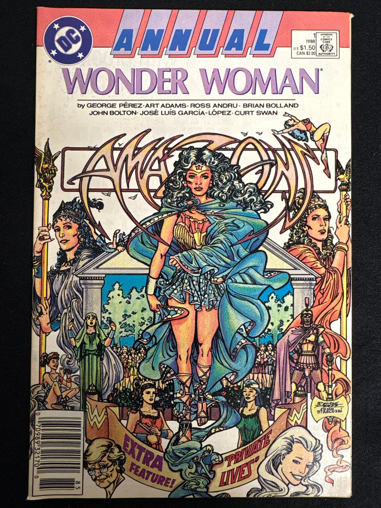 Wonder Woman Annual # 1 Newsstand FN+ (6.5)