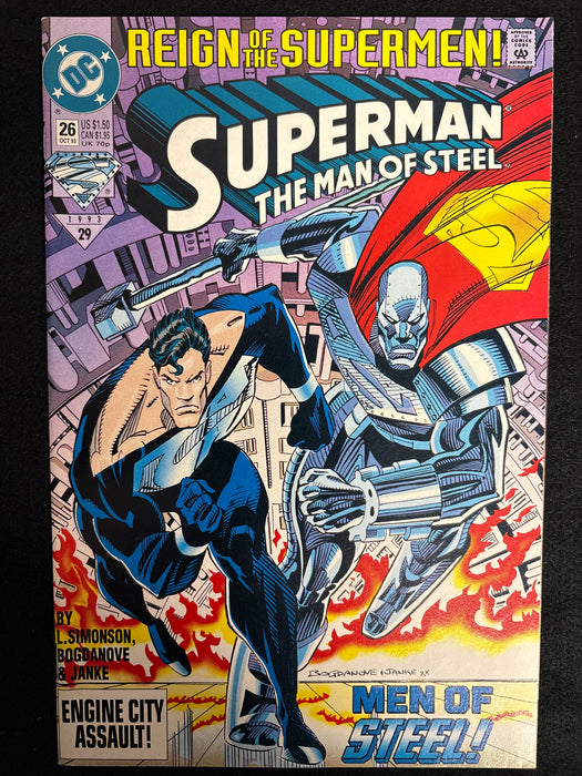 Superman: The Man of Steel # 26 NM (9.4)