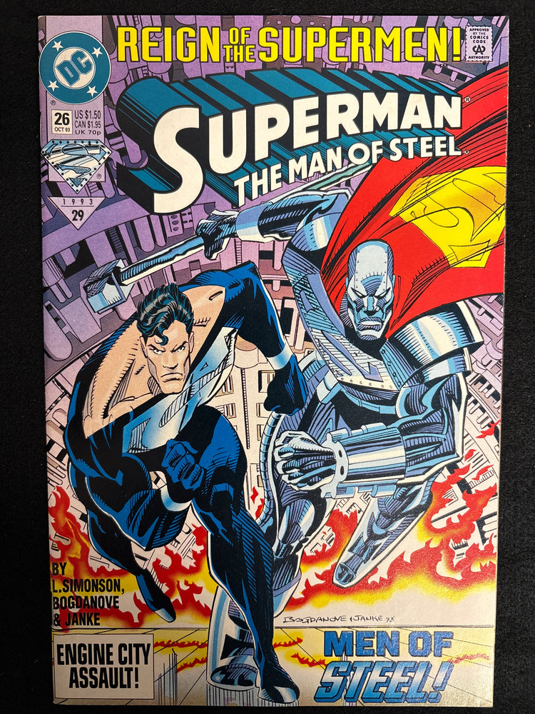 Superman: The Man of Steel # 26 NM (9.4)