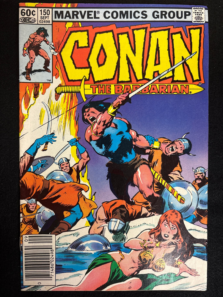 Conan the Barbarian #150  Newsstand VF (8.0)