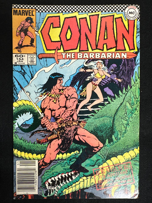 Conan the Barbarian #154  Newsstand FN+ (6.5)