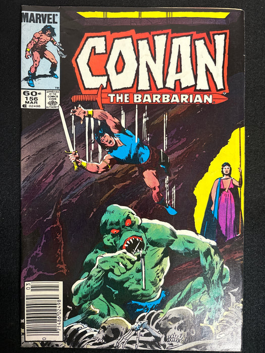 Conan the Barbarian #156  Newsstand FN+ (6.5)