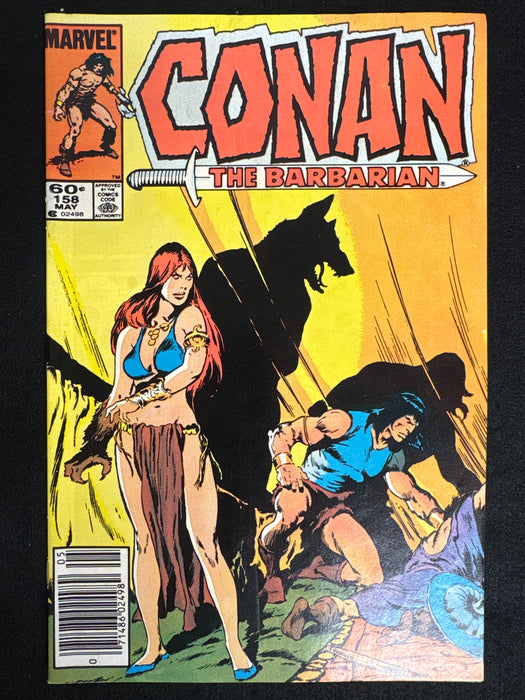 Conan the Barbarian #158  Newsstand FN- (5.5)