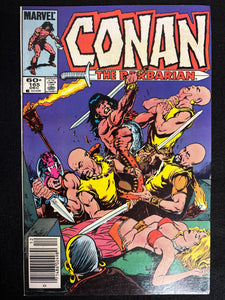 Conan the Barbarian #165  Newsstand VF- (7.5)