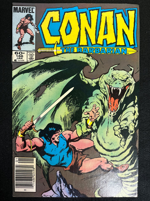 Conan the Barbarian #166  Newsstand VF (8.0)