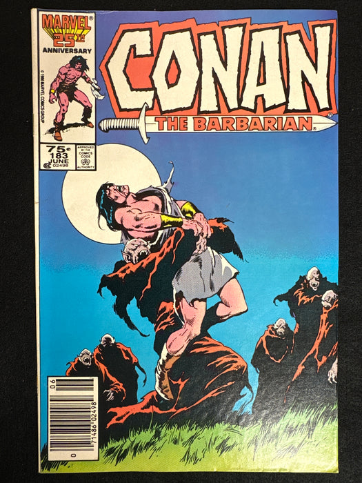 Conan the Barbarian #183  Newsstand FN/VF (7.0)