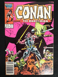 Conan the Barbarian #191  Newsstand VF- (7.5)