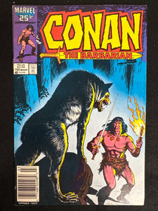 Conan the Barbarian #192  Newsstand VF (8.0)