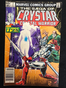 Saga of Crystar, Crystal Warrior #  2 Newsstand FN- (5.5)