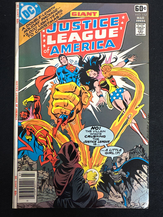 Justice League of America #152  Newsstand Vol. 19 VG+ (4.5)