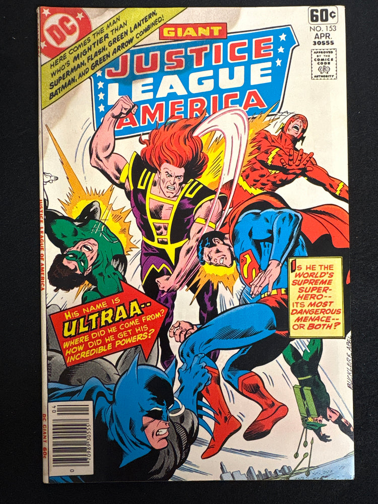 Justice League of America #153  Newsstand Vol. 19 FN- (5.5)
