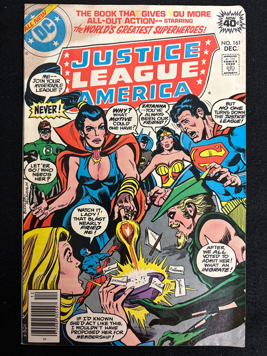 Justice League of America #161  Newsstand Vol. 19 GD/VG (3.0)