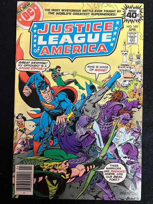 Justice League of America #165  Newsstand Vol. 20 VG/FN (5.0)