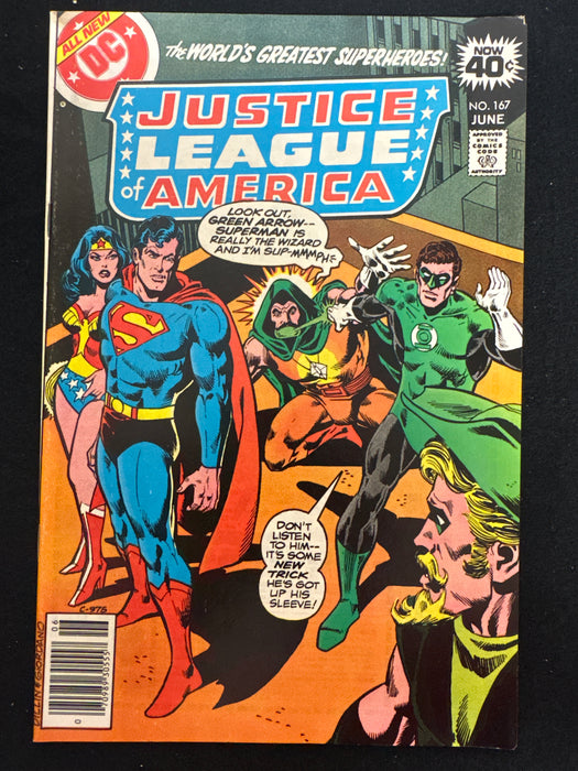 Justice League of America #167  Newsstand Vol. 20 VG (4.0)