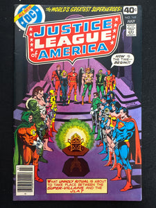 Justice League of America #168  Newsstand Vol. 20 VG+ (4.5)