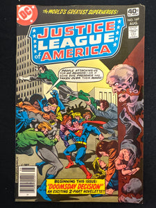 Justice League of America #169  Newsstand Vol. 20 GD/VG (3.0)