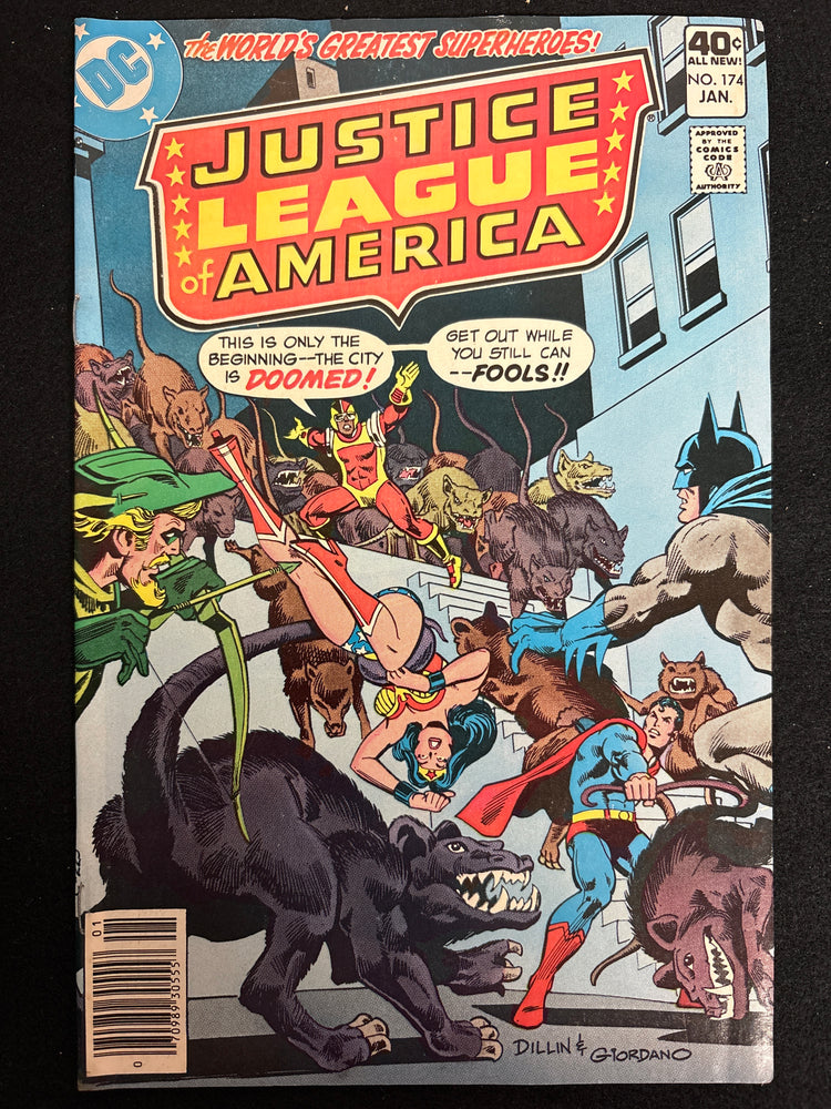 Justice League of America #174  VG+ (4.5)