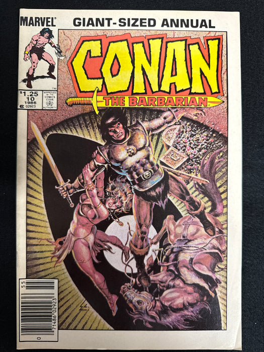 Conan Annual # 10 Newsstand VF+ (8.5)