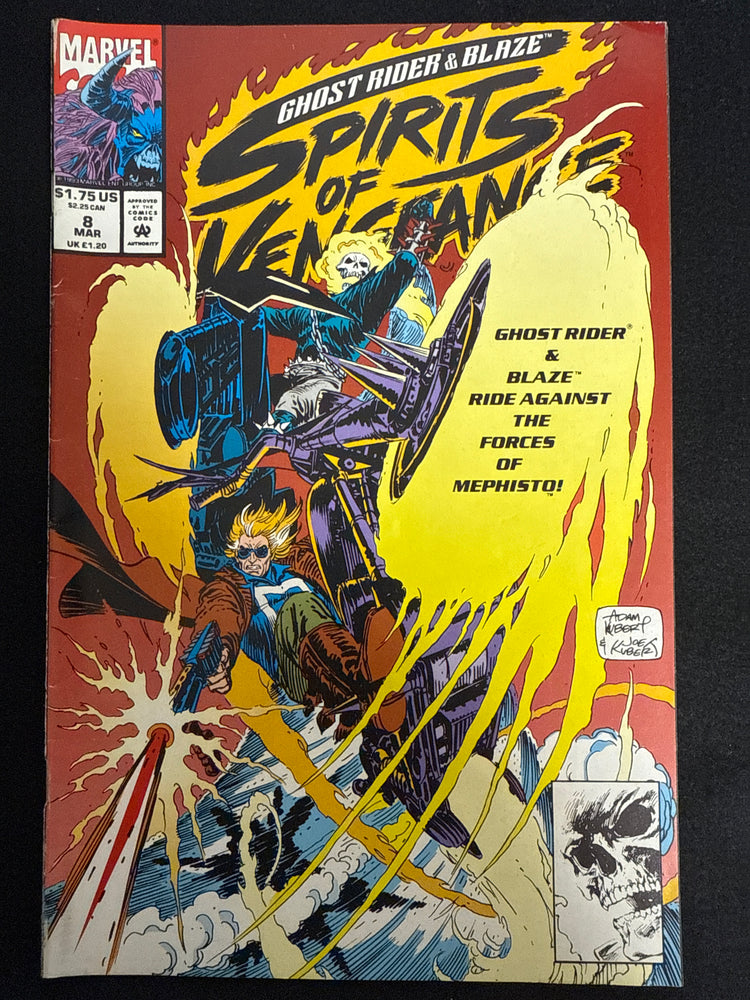 Ghost Rider / Blaze: Spirits of Vengeance #  8 FN/VF (7.0)