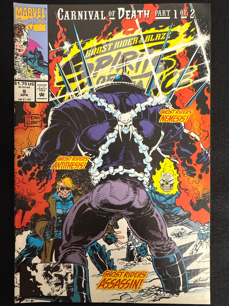 Ghost Rider / Blaze: Spirits of Vengeance #  9 NM- (9.2)