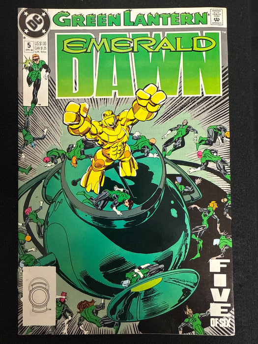 Green Lantern: Emerald Dawn #  5 NM- (9.2)