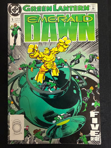 Green Lantern: Emerald Dawn #  5 NM- (9.2)