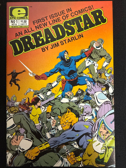 Dreadstar #  1  NM (9.4)