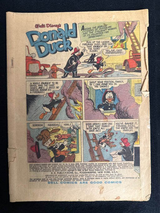 Coverless: Walt Disney's Comics and Stories  Vol. 19 (1959)