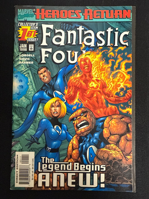 Fantastic Four #  1 Vol. 3 VF+ (8.5)