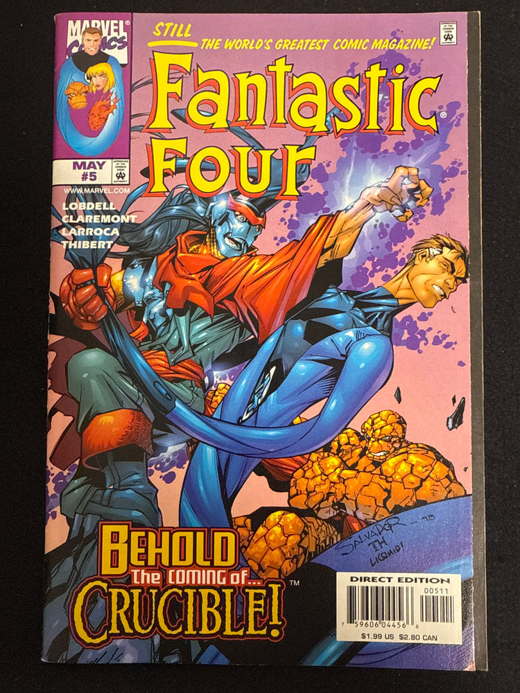 Fantastic Four #  5 Vol. 3 VF- (7.5)