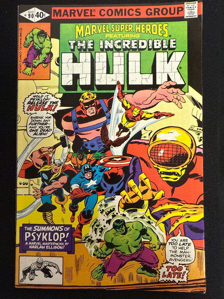Marvel Super-Heroes # 90 VF- (7.5)