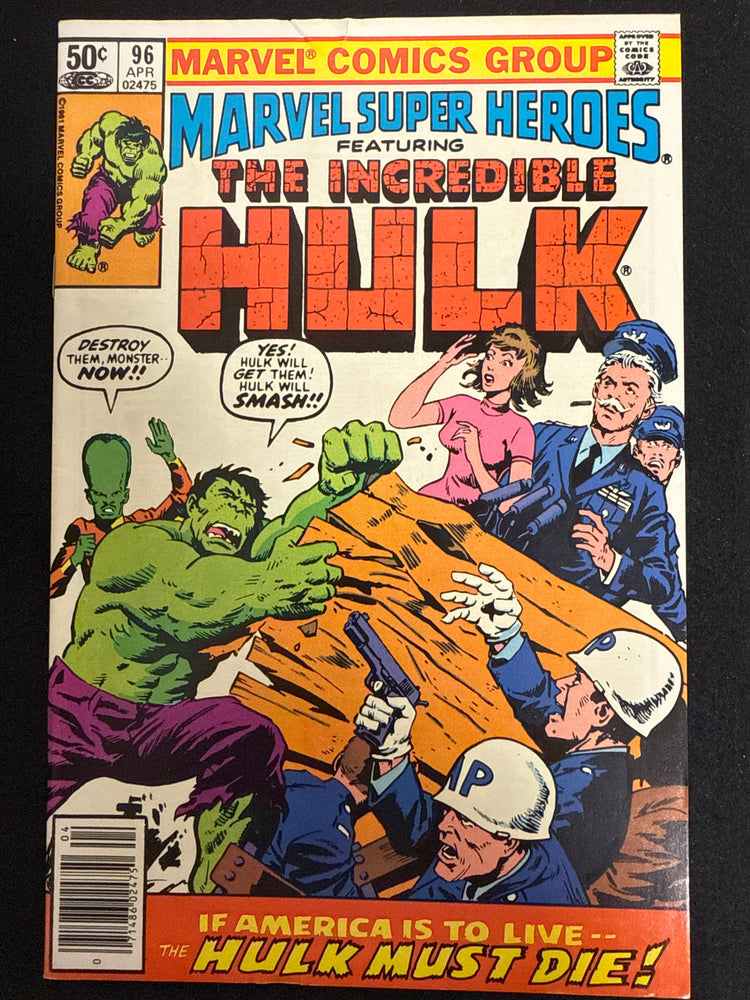 Marvel Super-Heroes # 96 FN/VF (7.0)