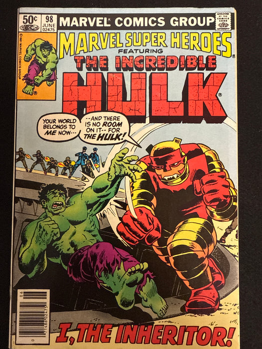 Marvel Super-Heroes # 98 NM- (9.2)