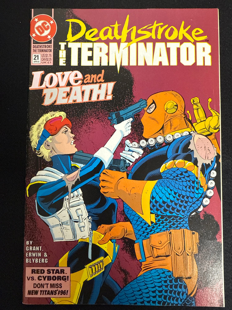 Deathstroke, the Terminator # 21  VF (8.0)