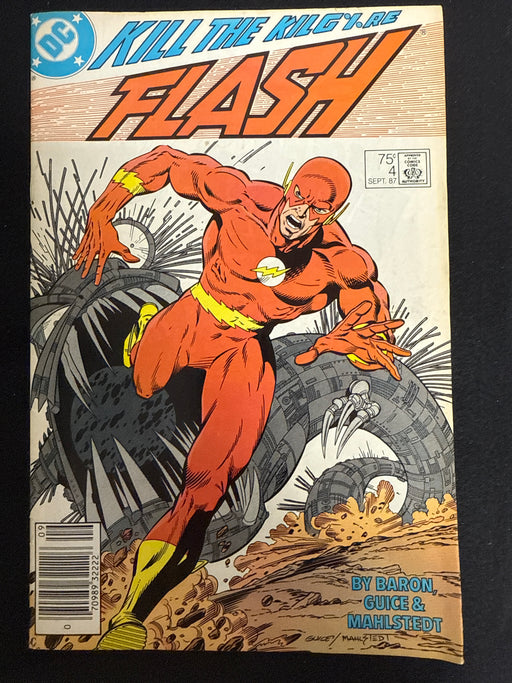 Flash #  4 Newsstand FN- (5.5)