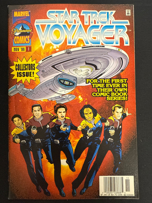 Star Trek: Voyager #  1 Newsstand VF- (7.5)