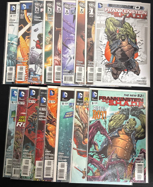 Frankenstein, Agent of S.H.A.D.E. #0,1-16  NM+ (9.6)