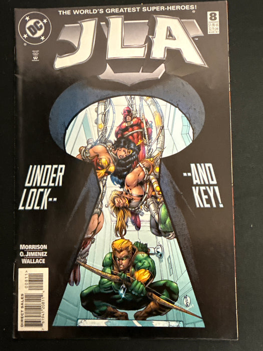JLA #  8 VF- (7.5)