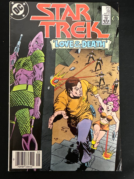 Star Trek # 38 Newsstand VF- (7.5)