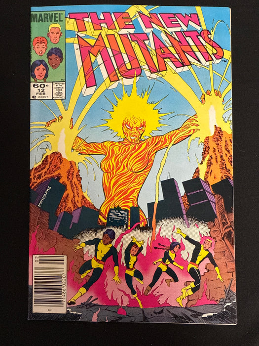 New Mutants # 12 Newsstand VF+ (8.5)