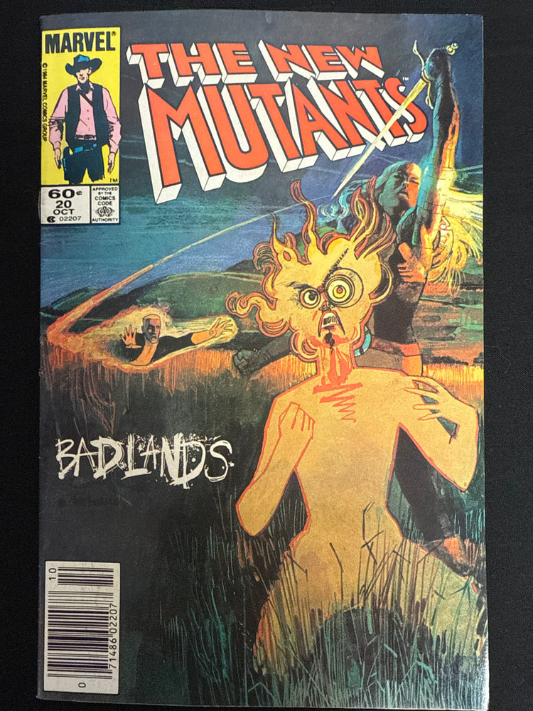 New Mutants # 20 Newsstand FN/VF (7.0)
