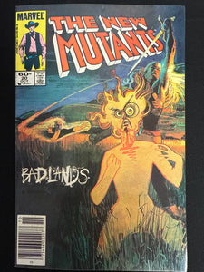 New Mutants # 20 Newsstand FN/VF (7.0)