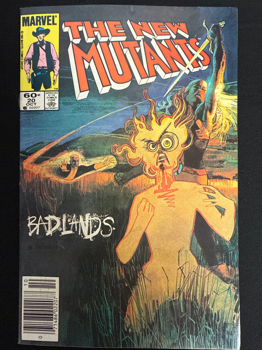 New Mutants # 20 Newsstand FN/VF (7.0)