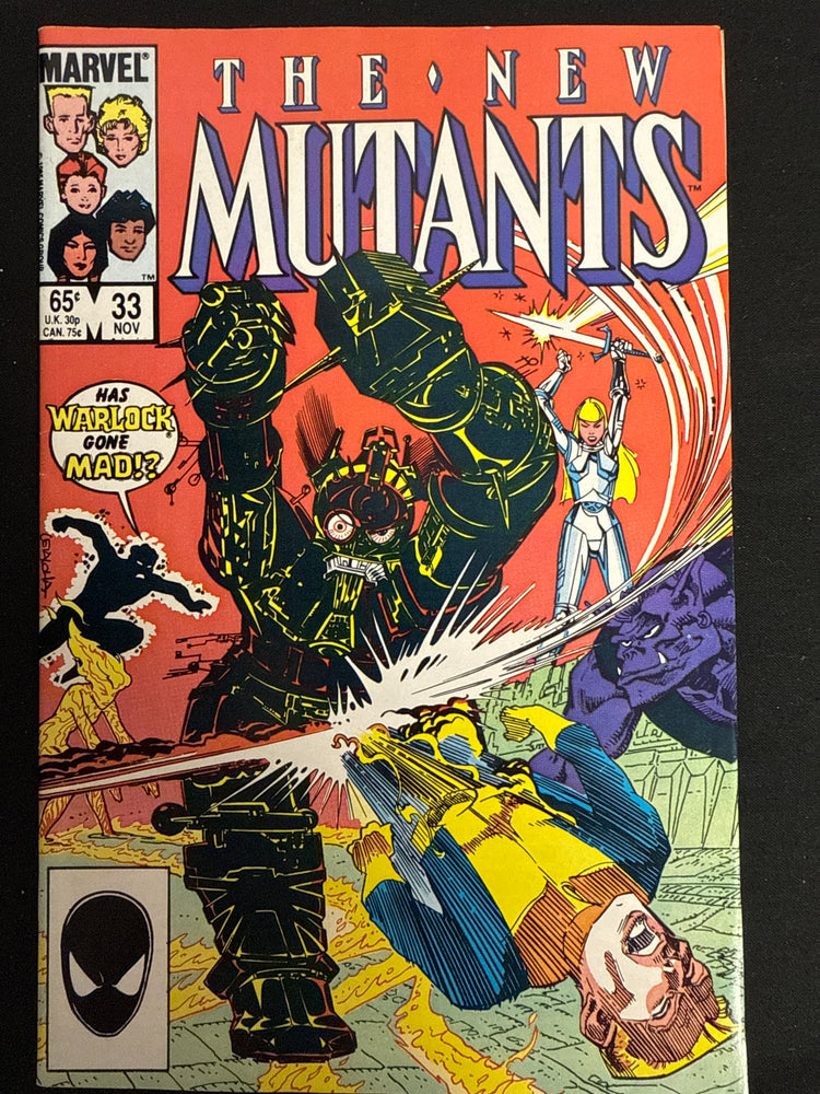New Mutants # 33 NM (9.4)